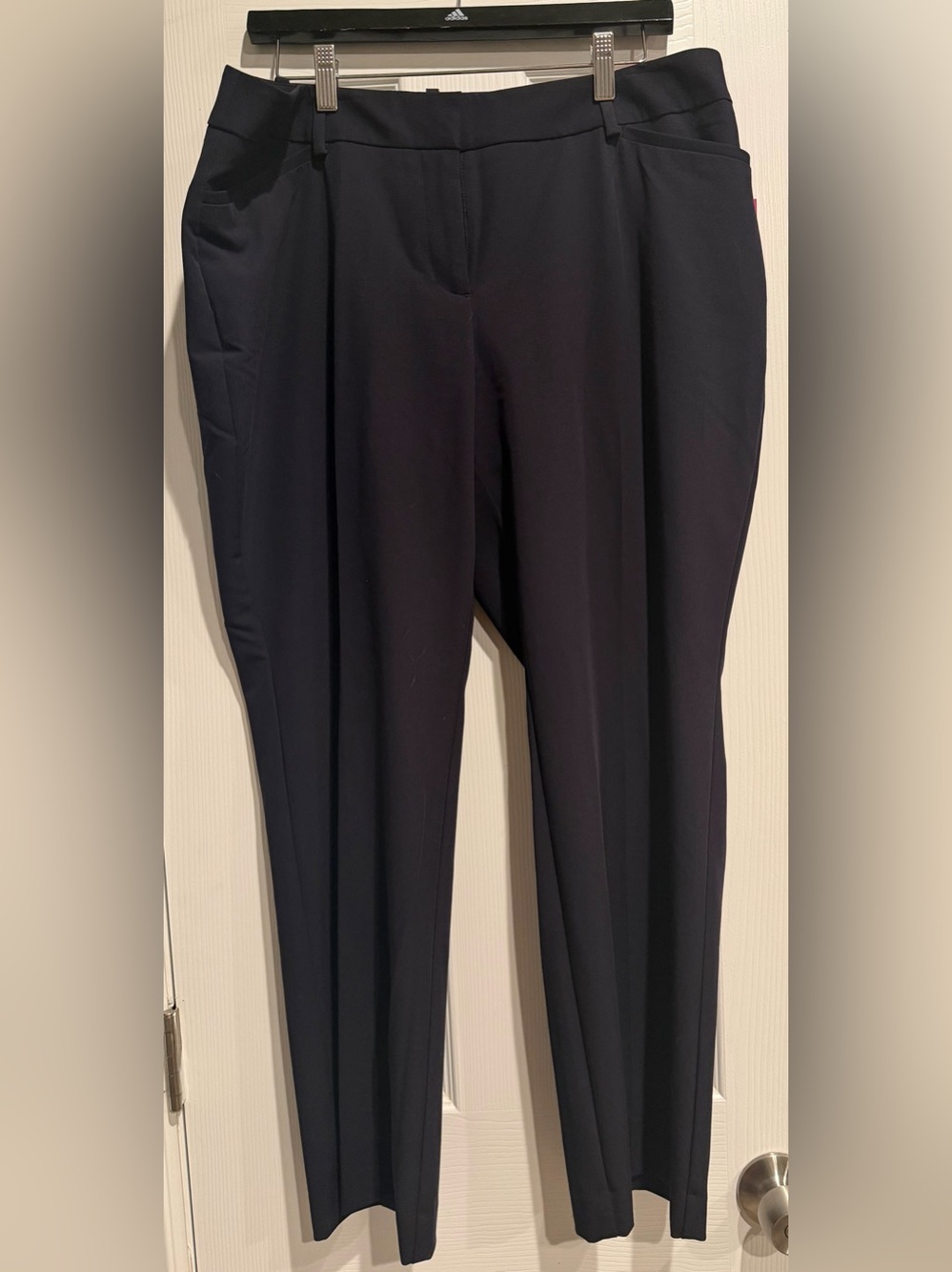 Worthington Petite Curvy Perfect Trouser Pants Black